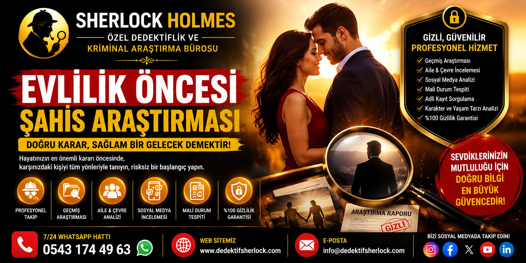Evlilik Öncesi Şahıs Araştırması