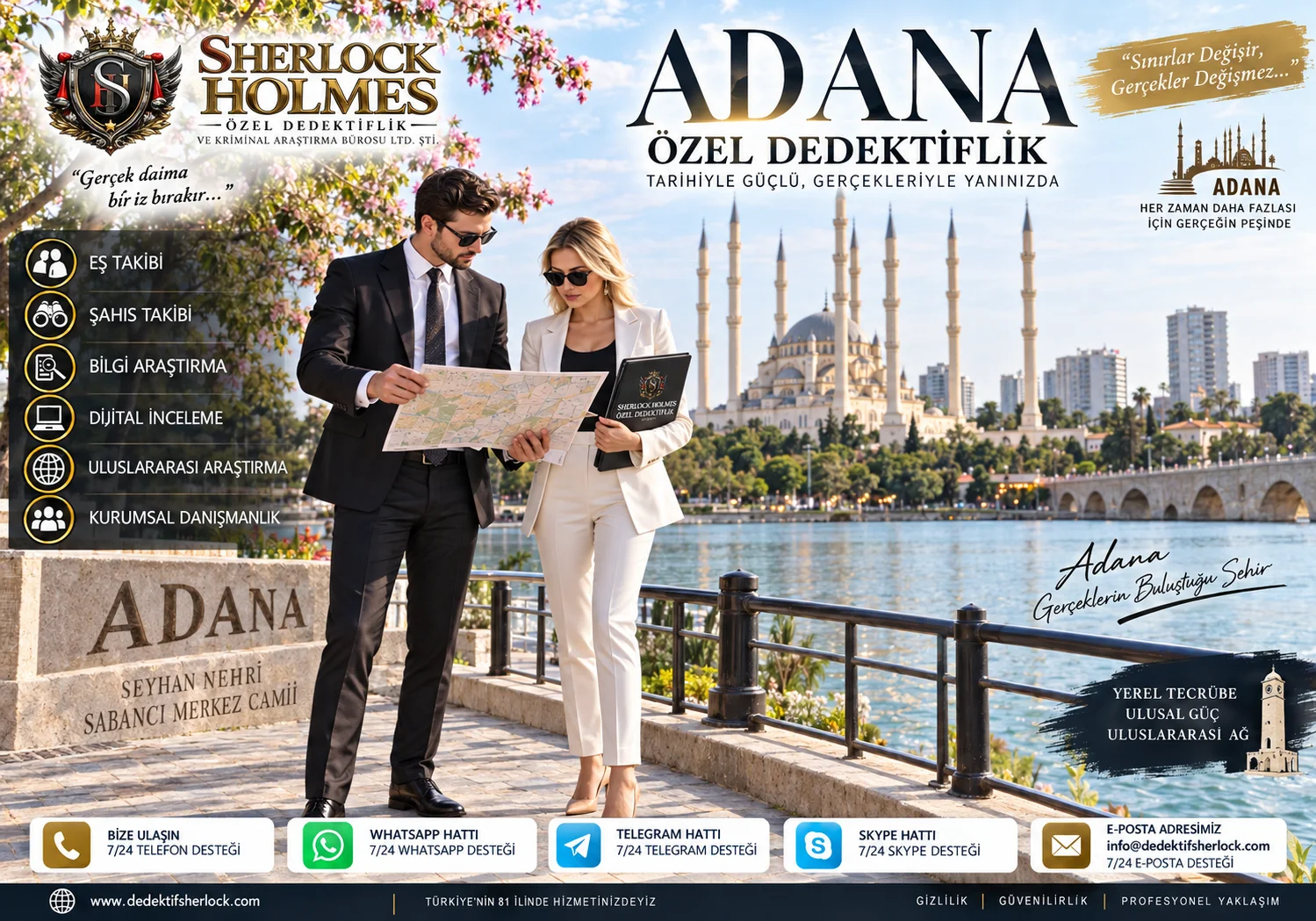 Adana'da Özel Dedektiflik Hizmetleri