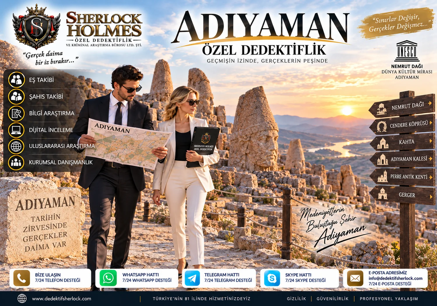 Adıyaman'da Özel Dedektiflik Hizmetleri