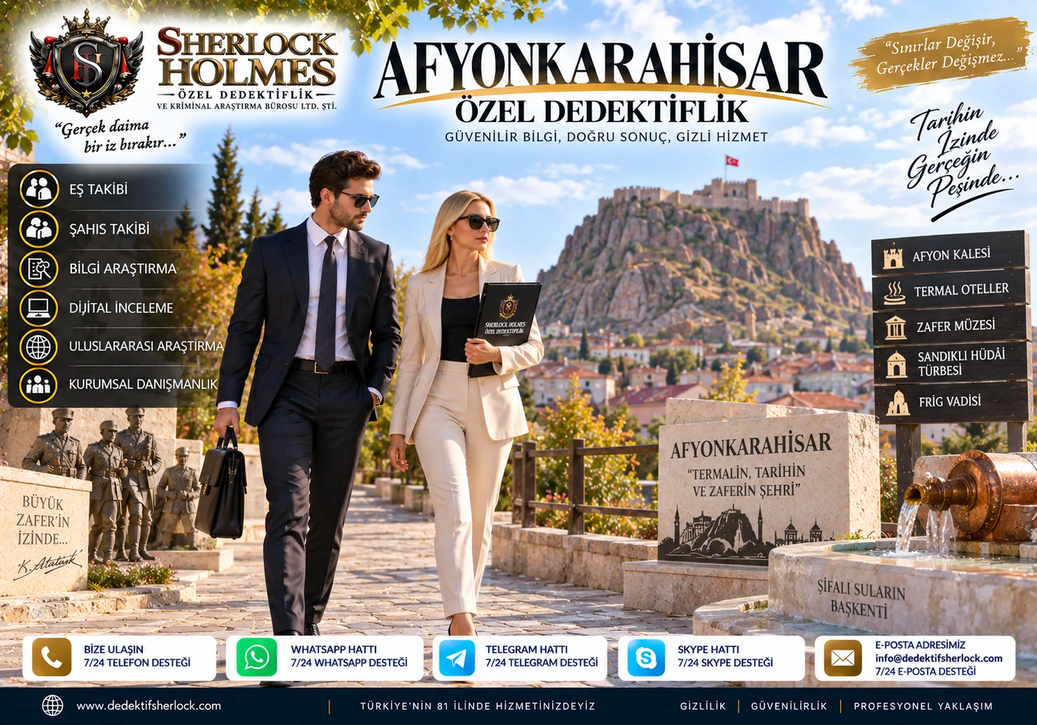 Afyonkarahisar Özel Dedektiflik Sözleşmesi