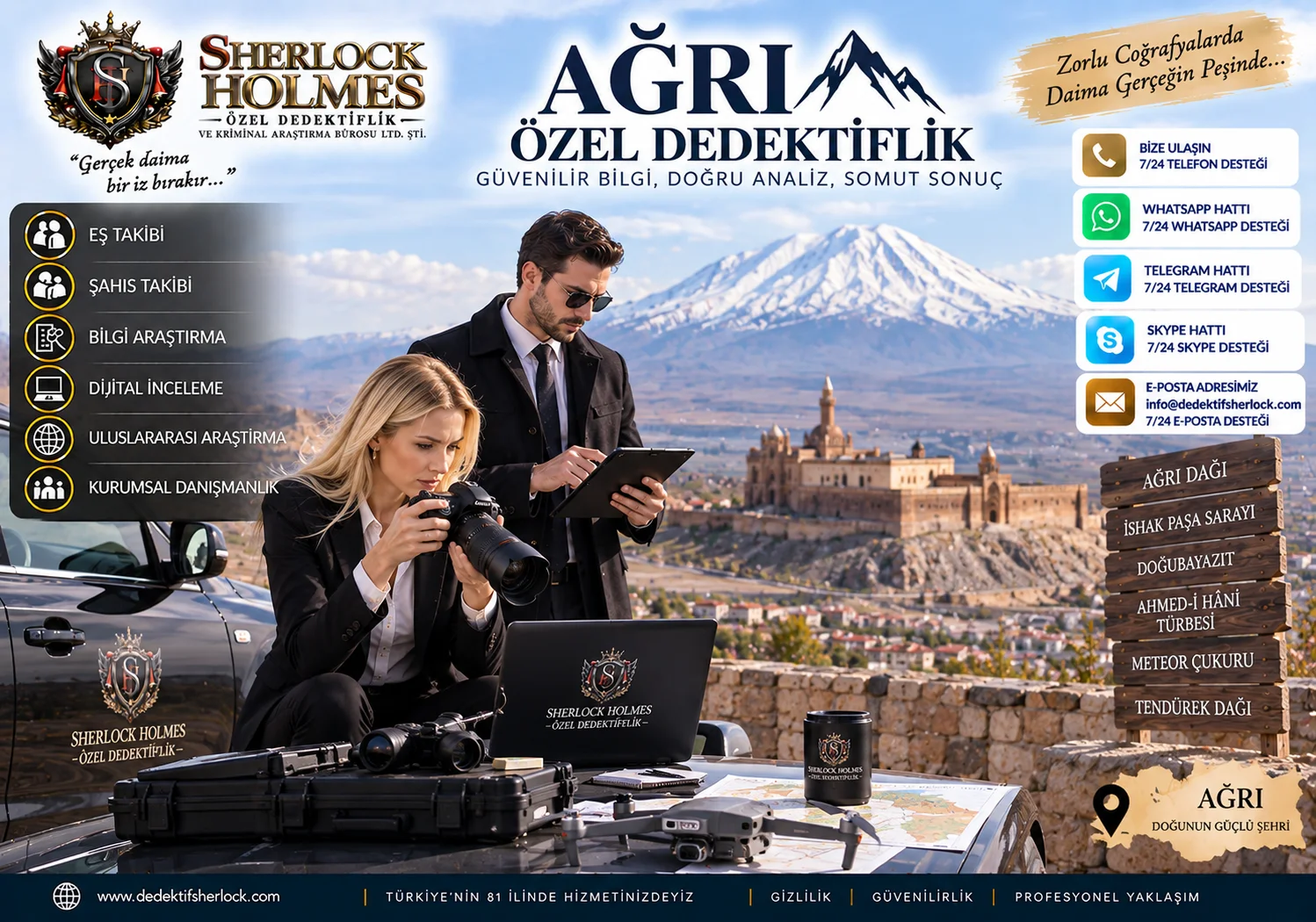 Ağrı Özel Dedektiflik Sözleşmesi