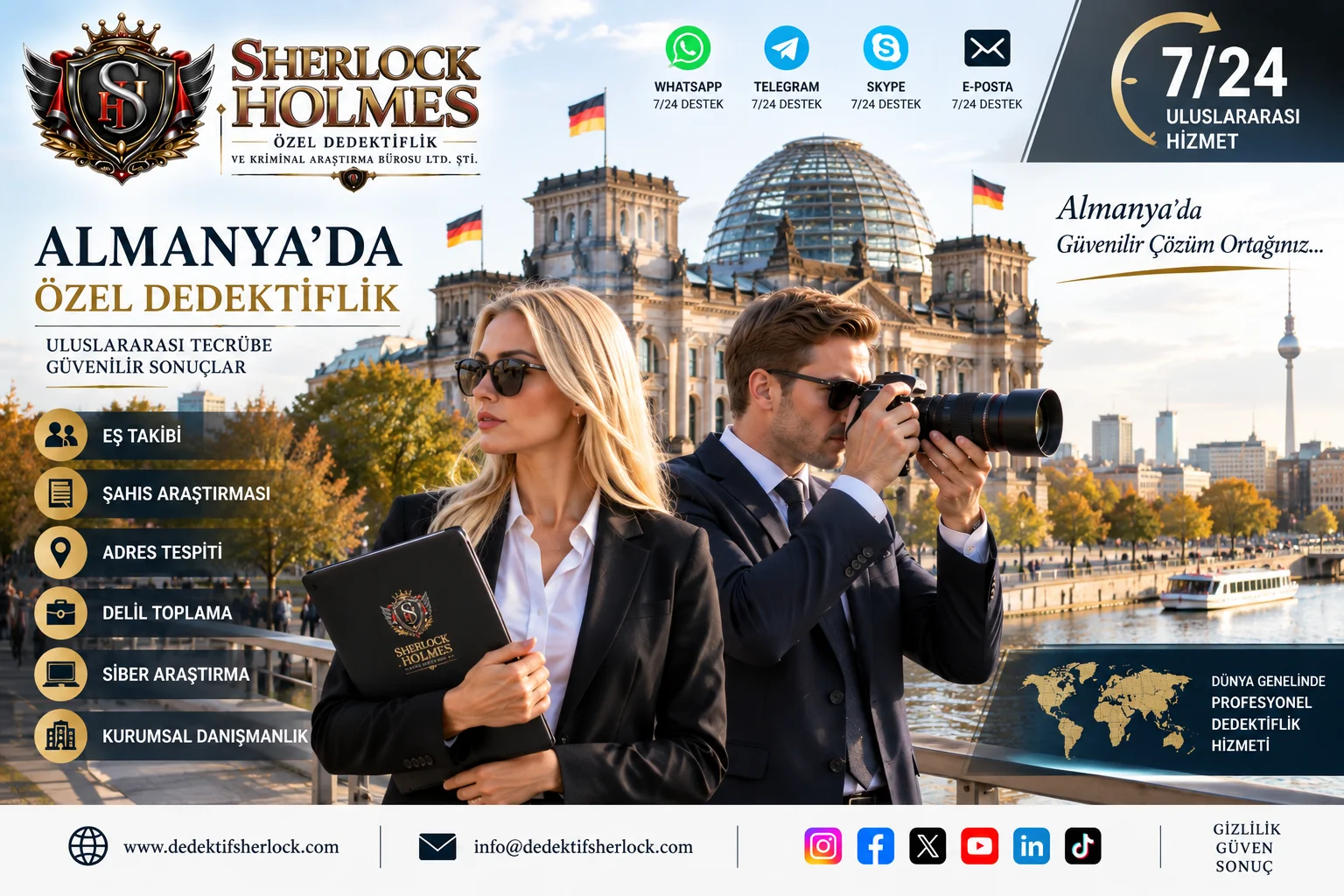 6. Almanyada Adres, Borçlu ve Kişi Tespiti