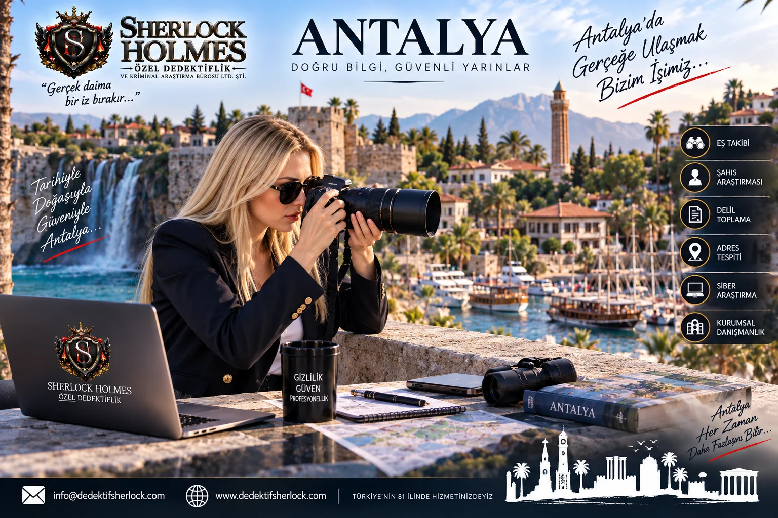 Antalya'da Özel Dedektiflik Hizmetleri