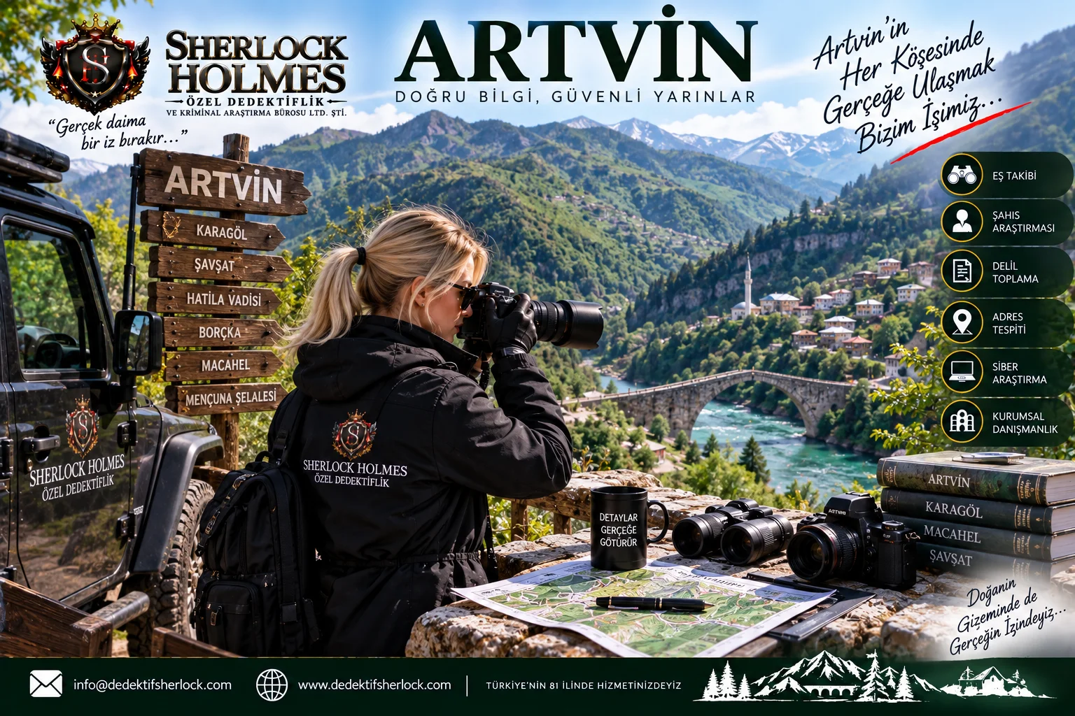 Artvin'de Özel Dedektiflik Hizmetleri