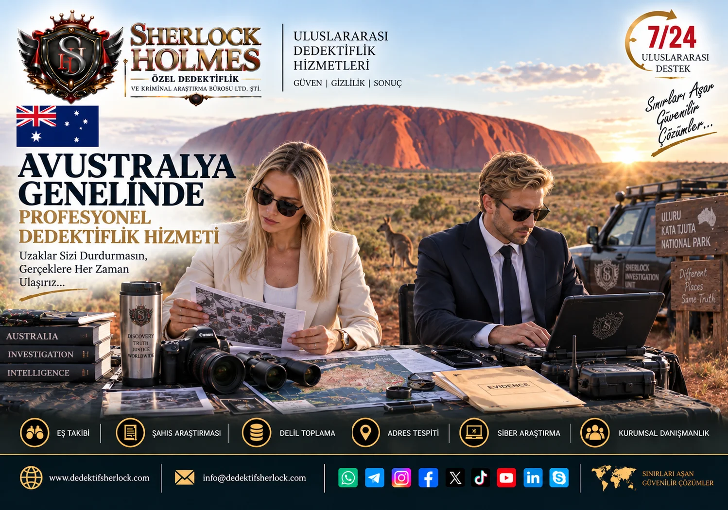 3. Melbourne, Brisbane ve Perth Özel Dedektiflik