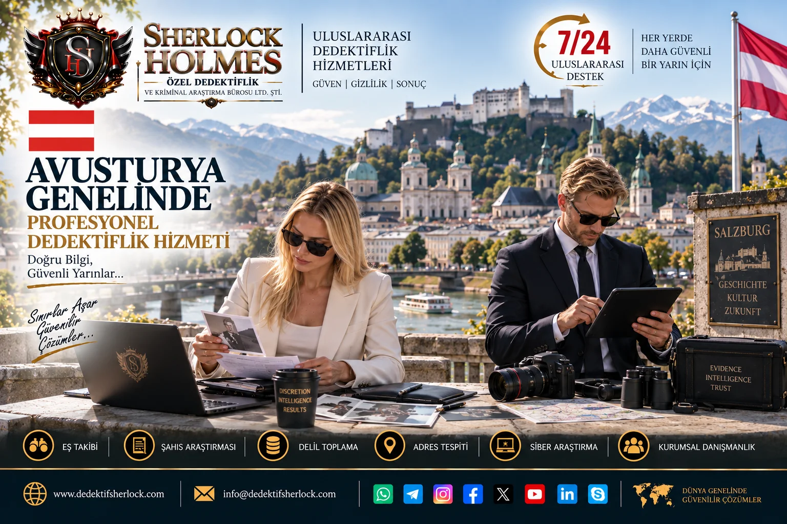 6. Avusturyada Özel Dedektif Fiyatları ve Dedektiflik Ücretleri
