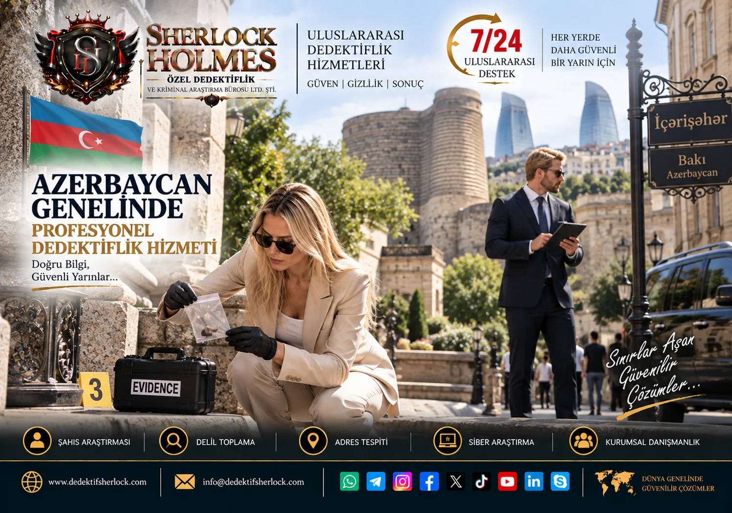 18. İstanbulun 39 İlçesinde Özel Dedektiflik