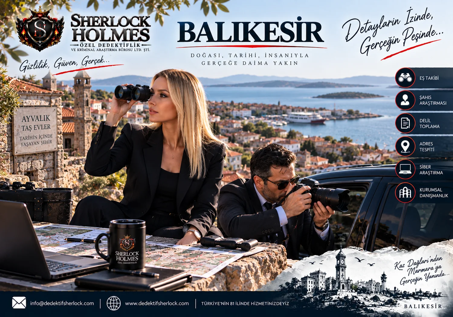 Balıkesir'de Özel Dedektiflik Hizmetleri