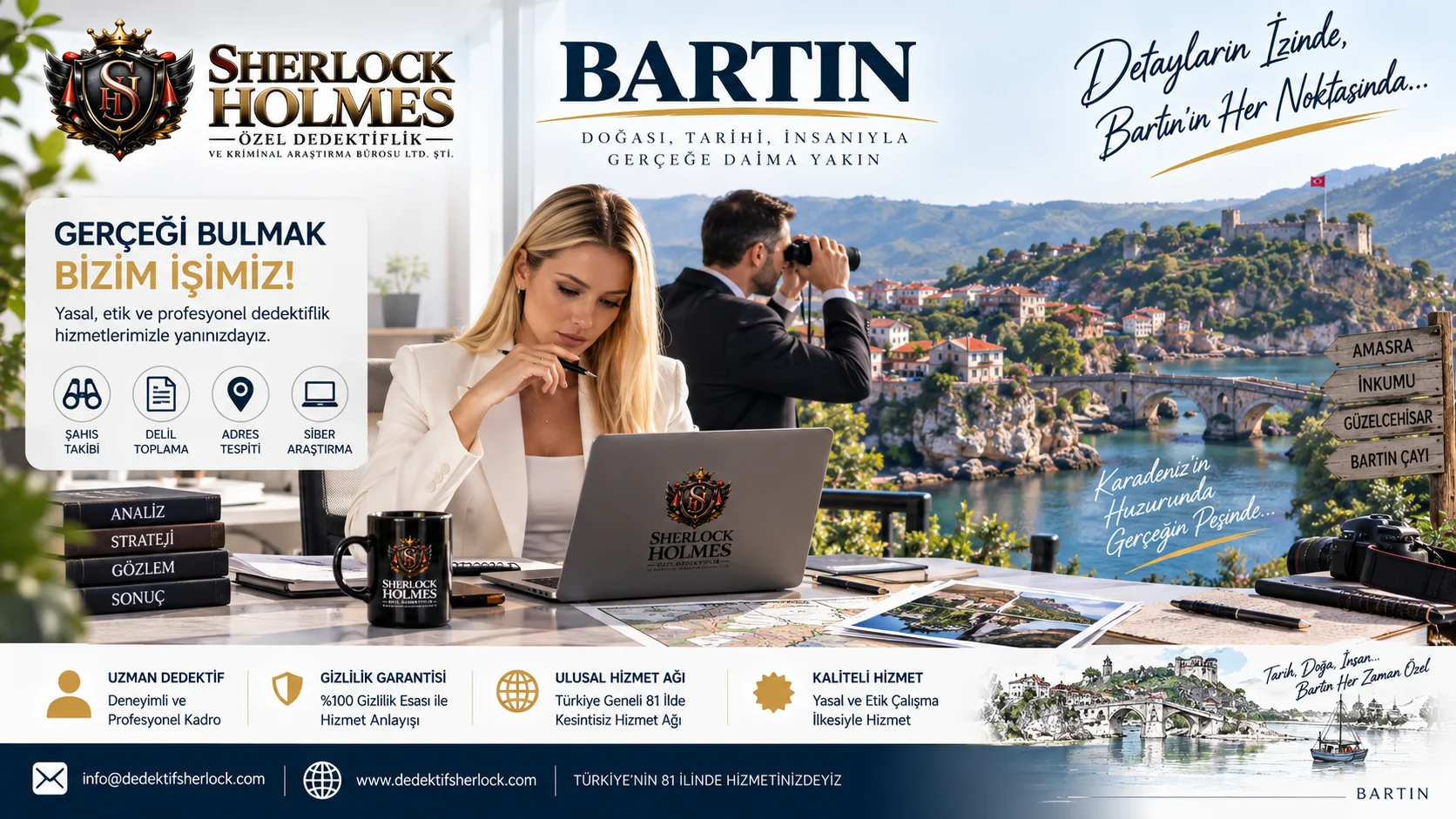 Bartın'da Özel Dedektiflik Hizmetleri