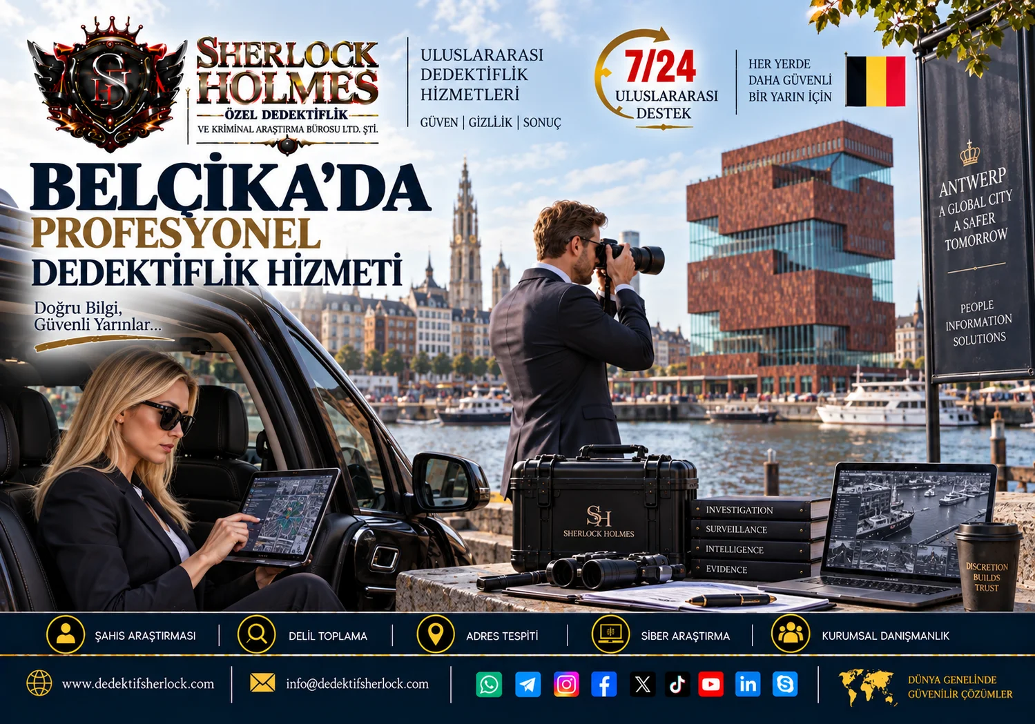 4. Belçikada Eş Takibi ve Özel Dedektiflik Hizmetleri