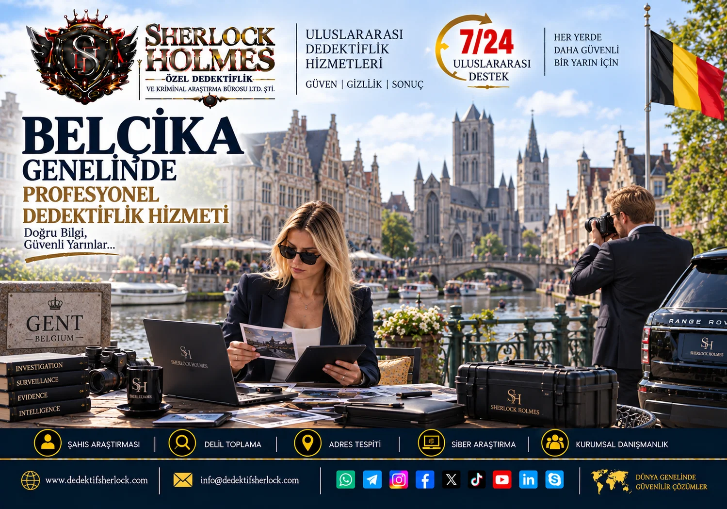6. Belçikada Özel Dedektif Fiyatları ve Dedektiflik Ücretleri