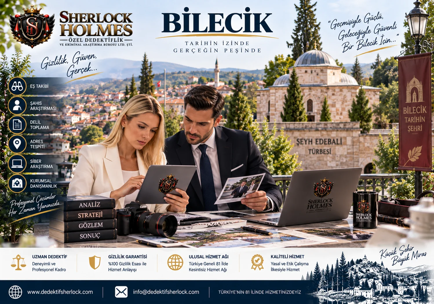 Bilecik'de Özel Dedektiflik Hizmetleri