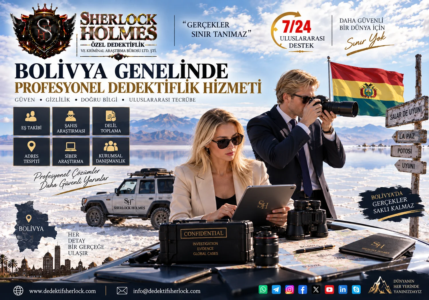 4. Bolivyada Eş Takibi ve Özel Dedektiflik Hizmetleri