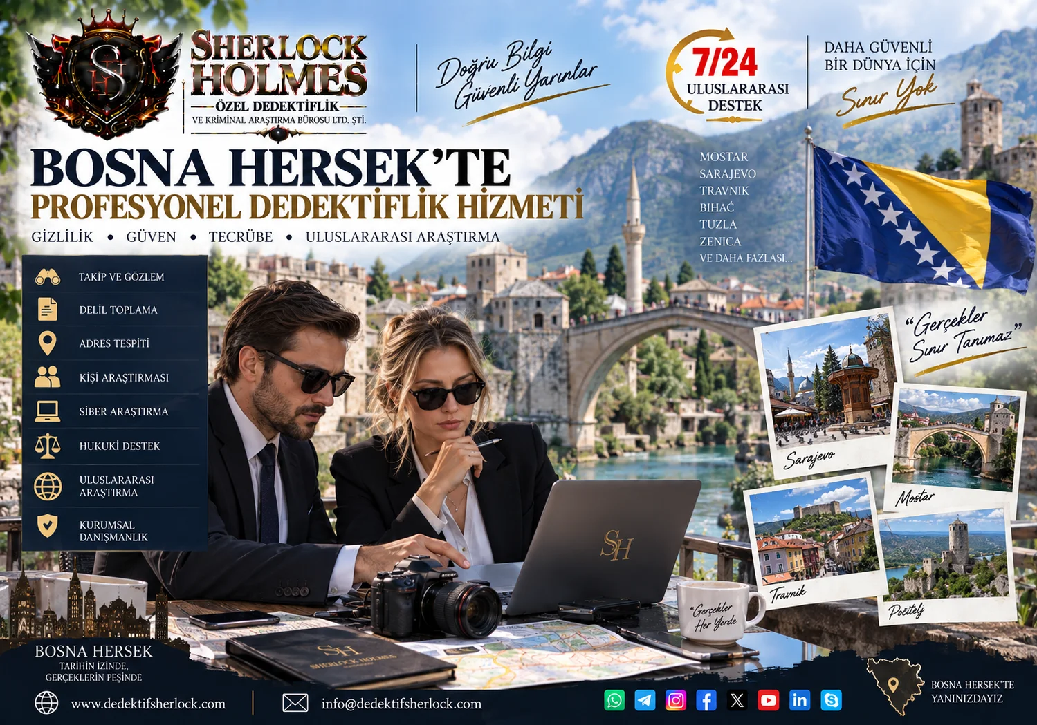 6. Bosna Hersekte Özel Dedektif Fiyatları ve Dedektiflik Ücretleri