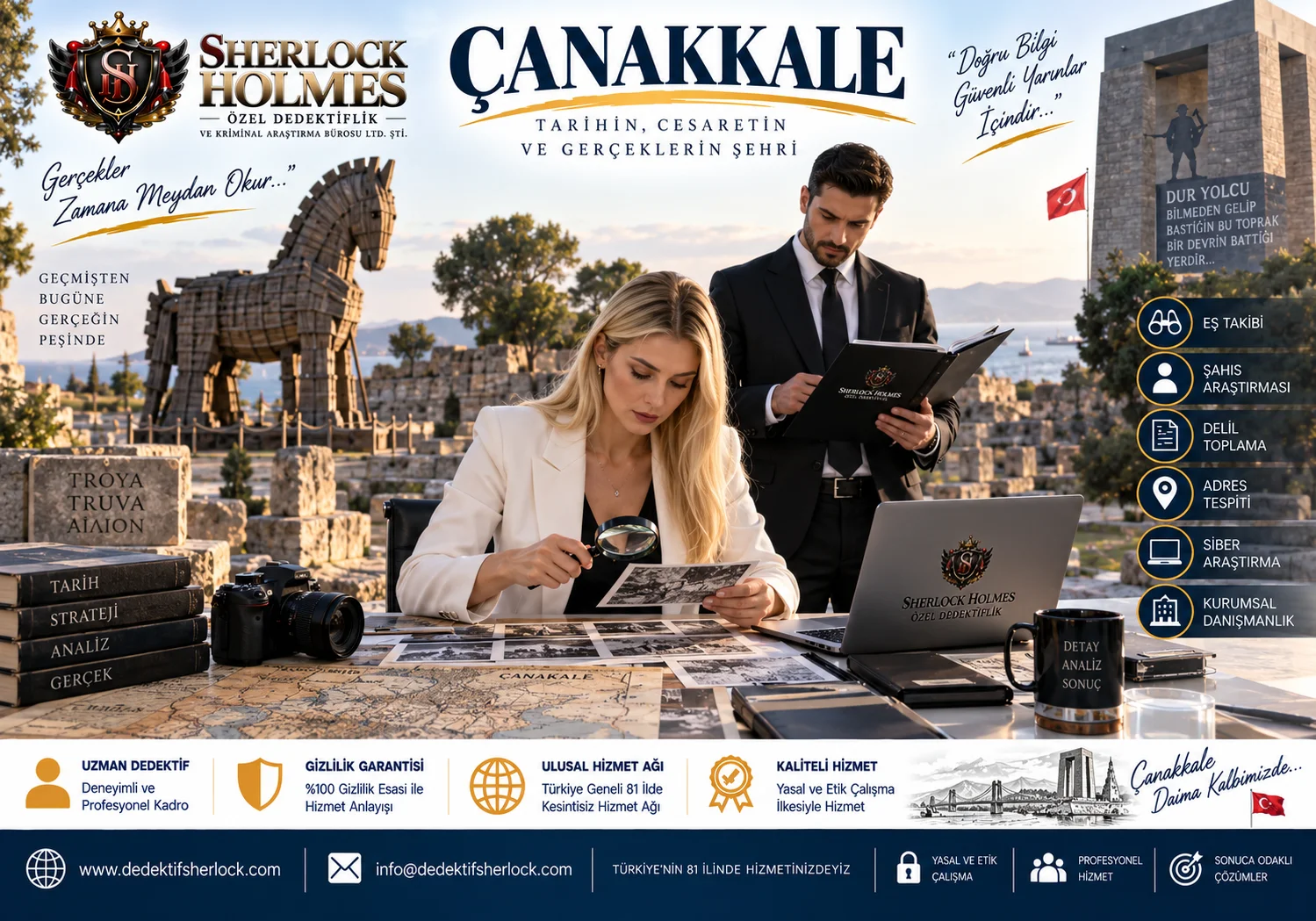 Çanakkale'de Özel Dedektiflik Hizmetleri