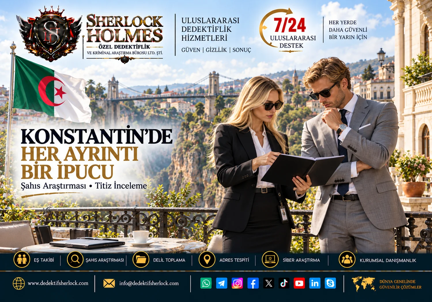 6. Cezayirde Özel Dedektif Fiyatları ve Dedektiflik Ücretleri