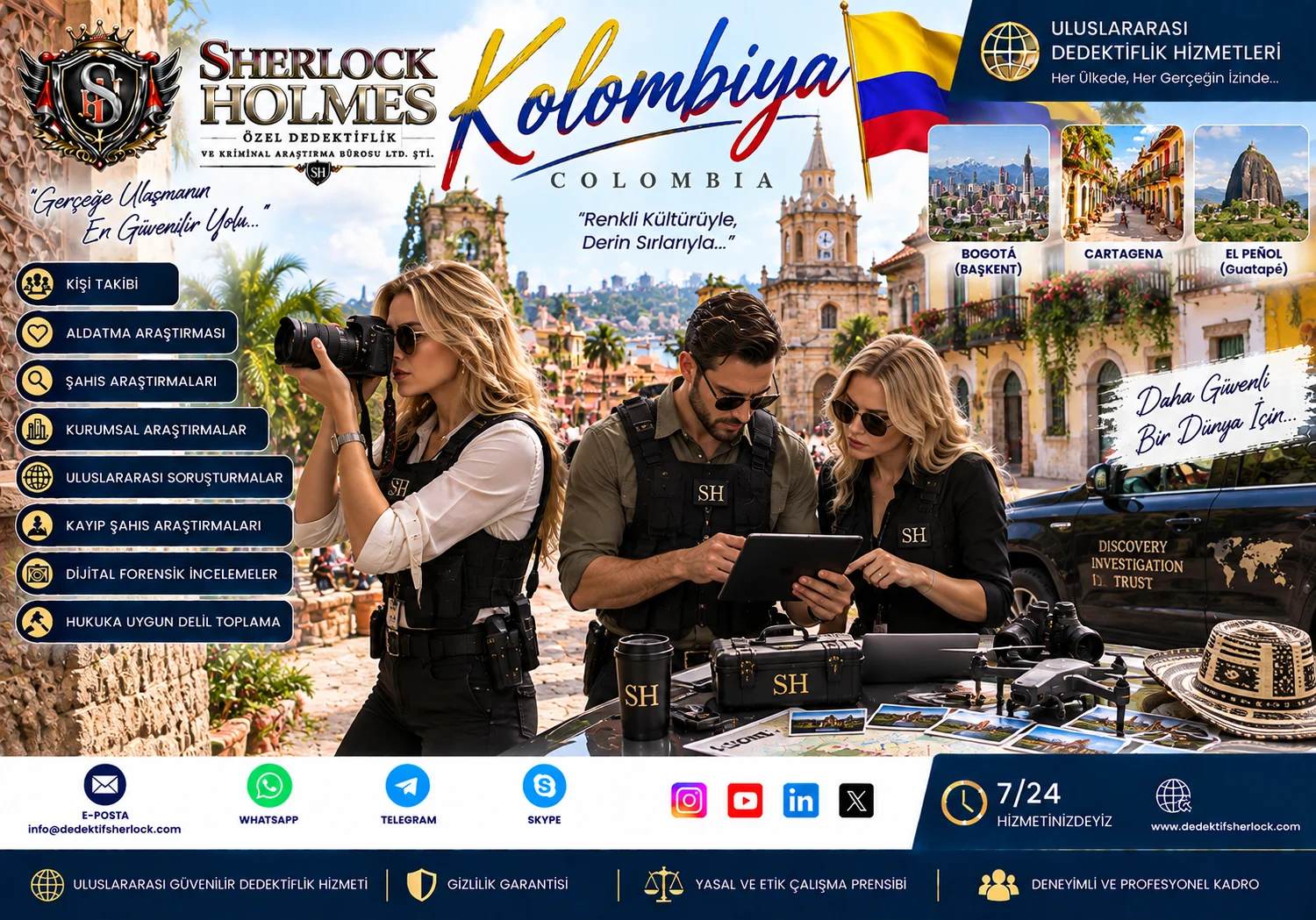 2. Bogotá Özel Dedektiflik Hizmetleri