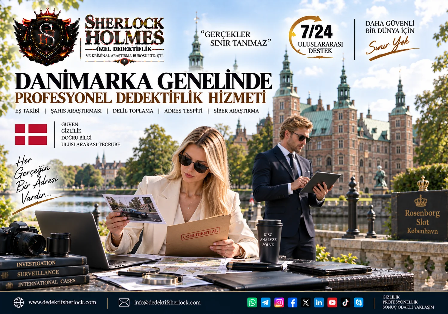6. Danimarkada Özel Dedektif Fiyatları ve Dedektiflik Ücretleri