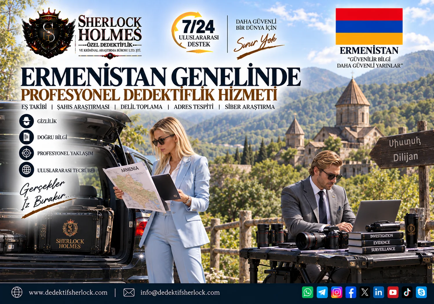 4. Ermenistanda Eş Takibi ve Özel Dedektiflik Hizmetleri