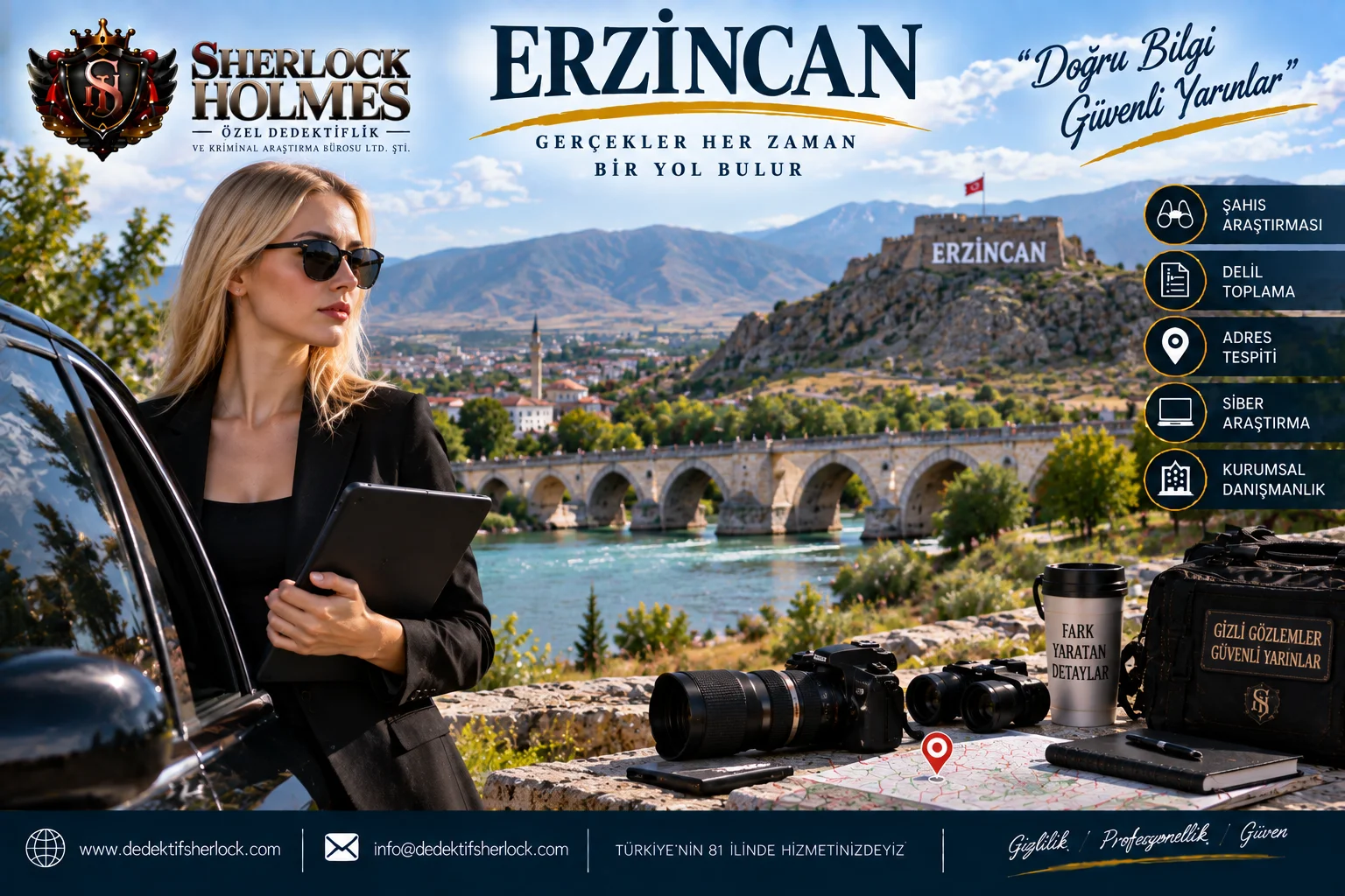 Erzincan'da Özel Dedektiflik Hizmetleri