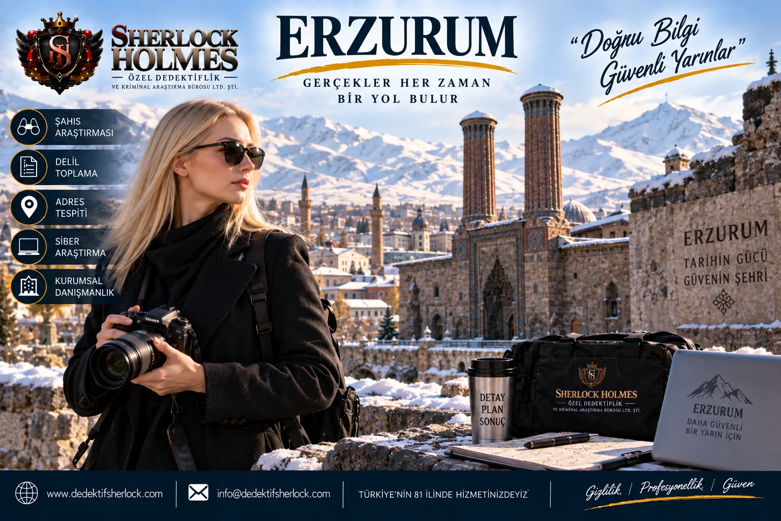 Erzurum'da Özel Dedektiflik Hizmetleri