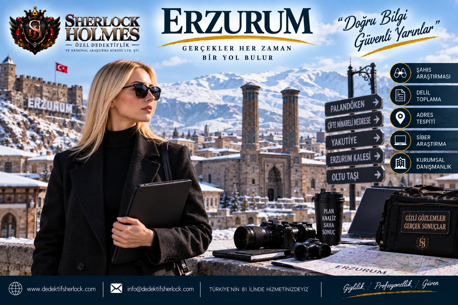 Erzurum Özel Dedektiflik Sözleşmesi