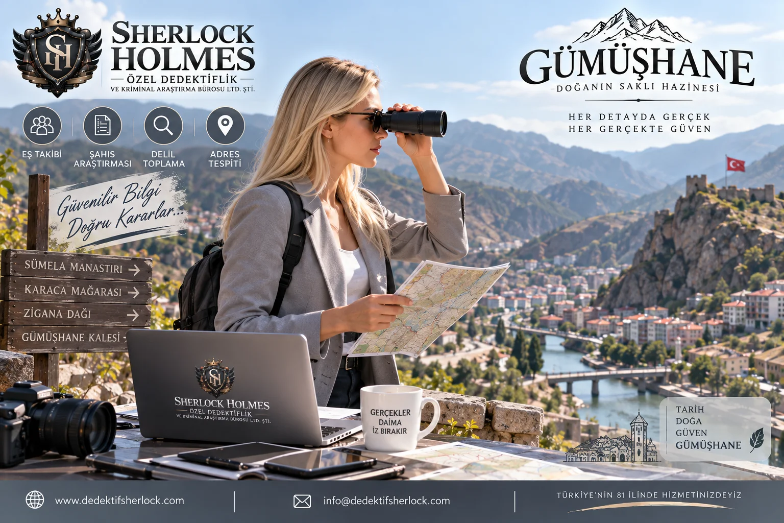 Gümüşhane'de Özel Dedektiflik Hizmetleri
