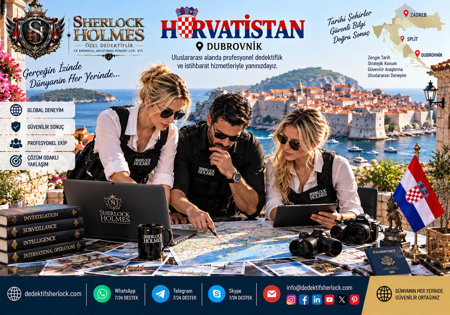 6. Hırvatistanda Özel Dedektif Fiyatları