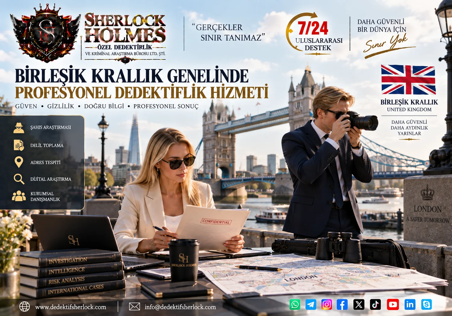 İNGİLTERE ÖZEL DEDEKTİFLİK HİZMETLERİ | BİRLEŞİK KRALLIK PROFESYONEL ARAŞTIRMA VE İSTİHBARAT ÇÖZÜMLERİ