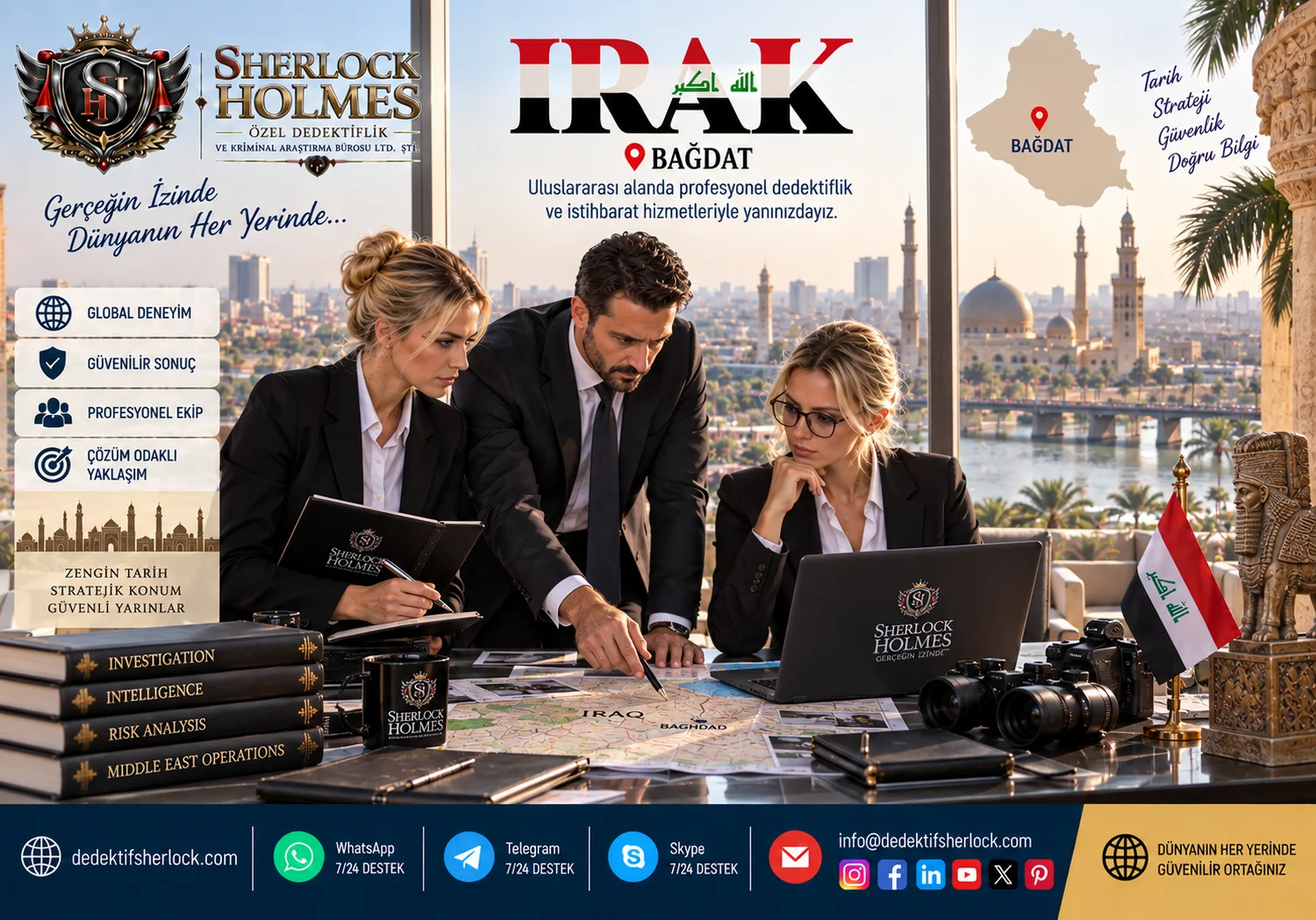 IRAK ÖZEL DEDEKTİFLİK HİZMETLERİ | ORTADOĞUDA PROFESYONEL ARAŞTIRMA VE İSTİHBARAT ÇÖZÜMLERİ