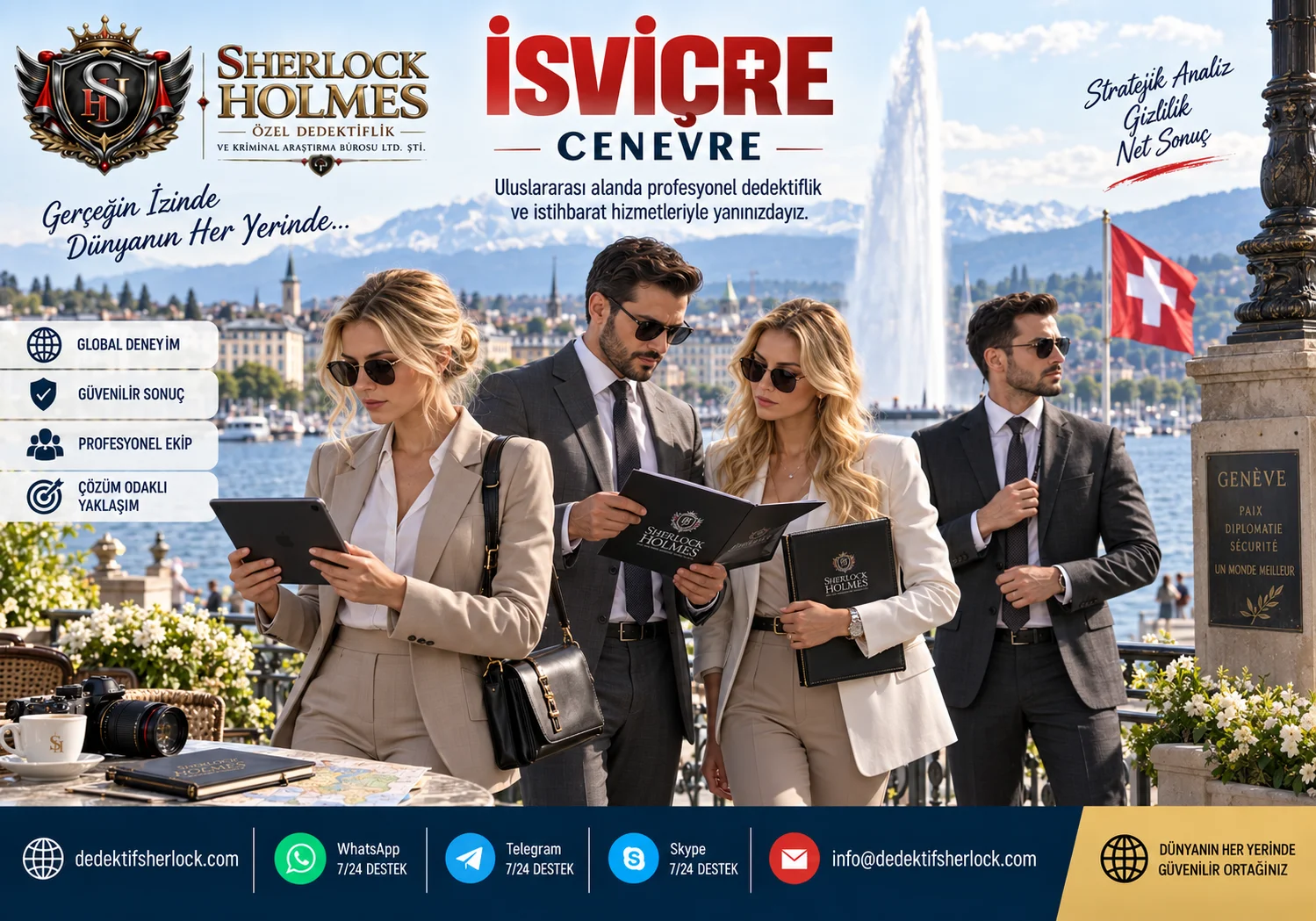 6. İsviçrede Özel Dedektif Fiyatları ve Dedektiflik Ücretleri