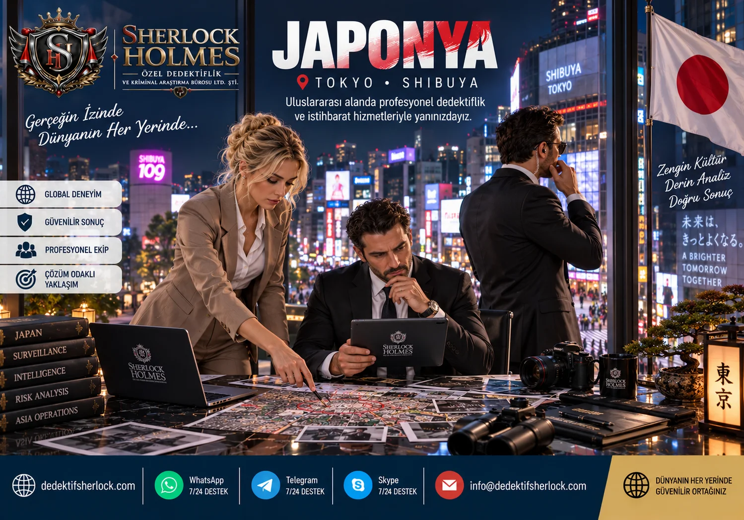 6. Japonyada Özel Dedektif Fiyatları ve Dedektiflik Ücretleri