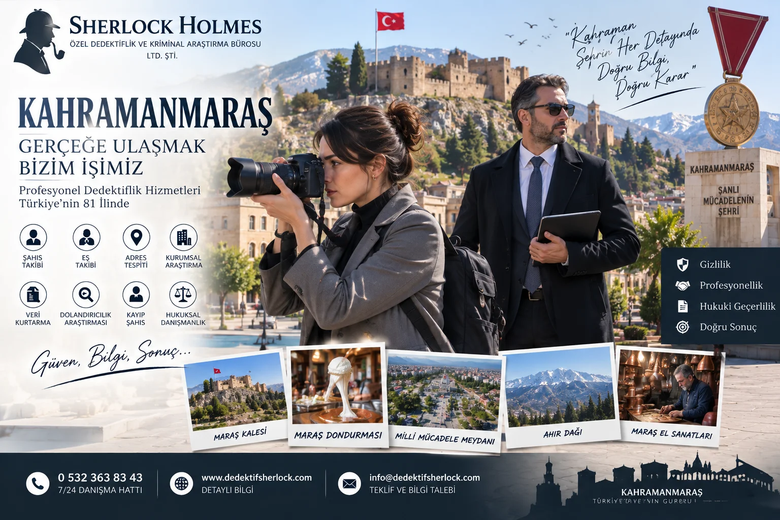 Kahramanmaraş Özel Dedektiflik Sözleşmesi