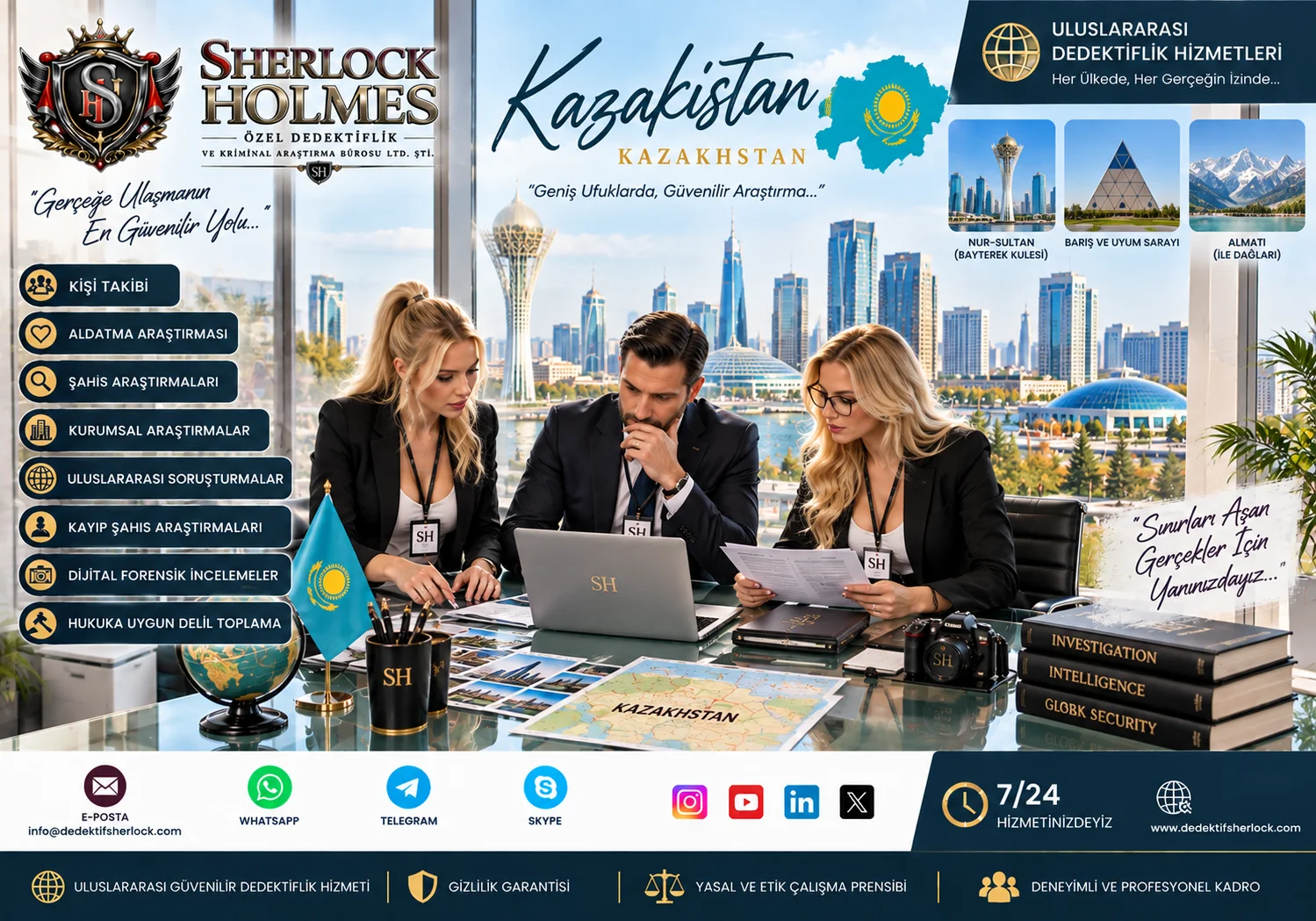 4. Kazakistanda Eş Takibi ve Özel Dedektiflik Hizmetleri