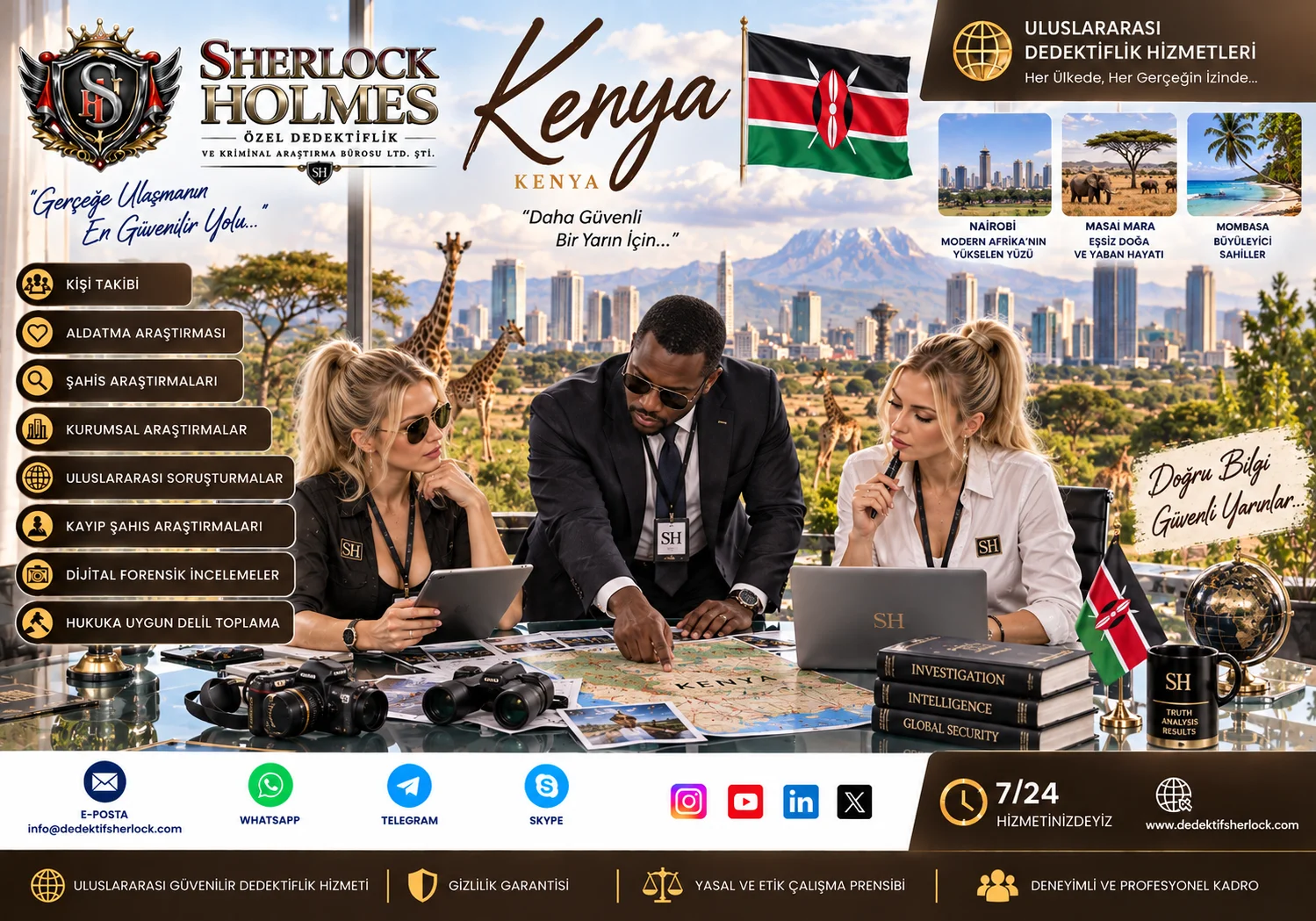 4. Kenyada Eş Takibi ve Özel Dedektiflik Hizmetleri