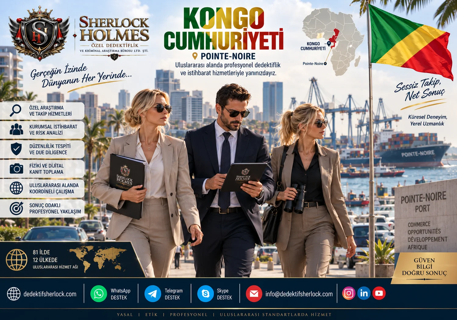 Kongo Özel Dedektiflik Hizmetleri