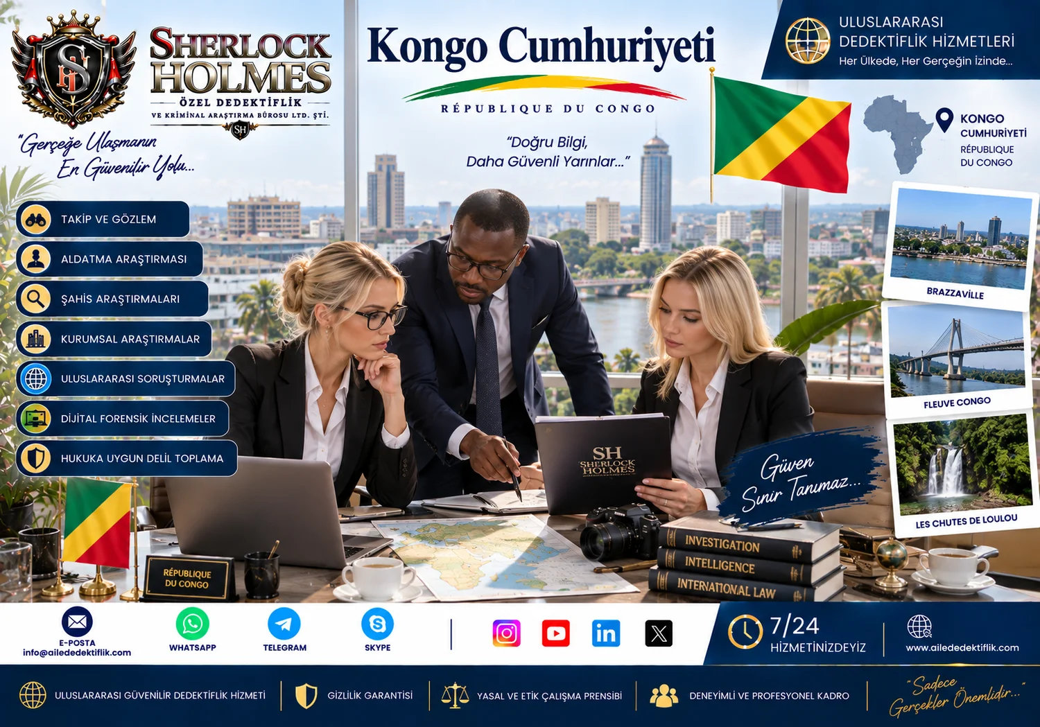 4. Kongoda Kurumsal ve Ticari Özel Dedektiflik