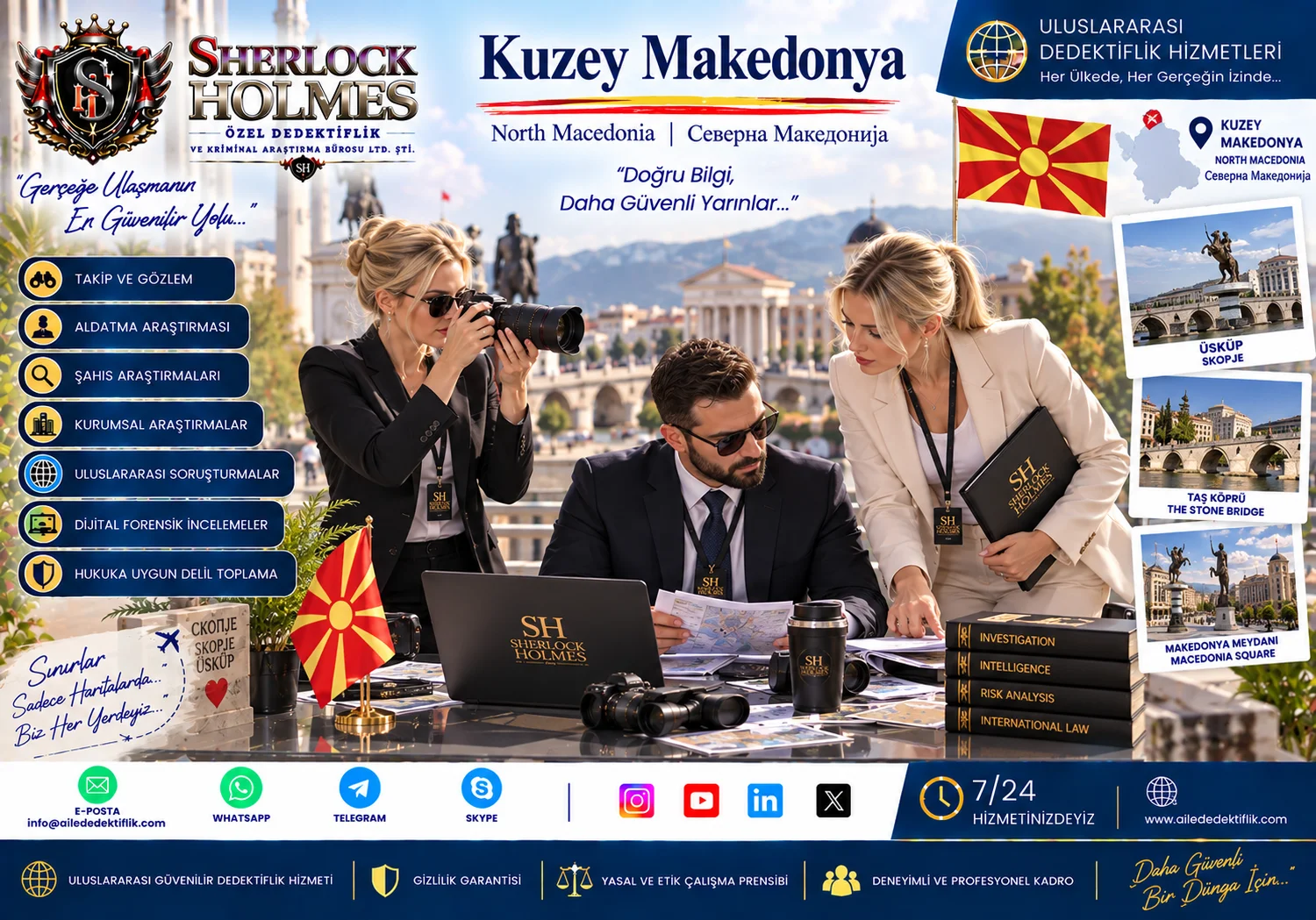 6. Kuzey Makedonyada Özel Dedektif Fiyatları ve Dedektiflik Ücretleri
