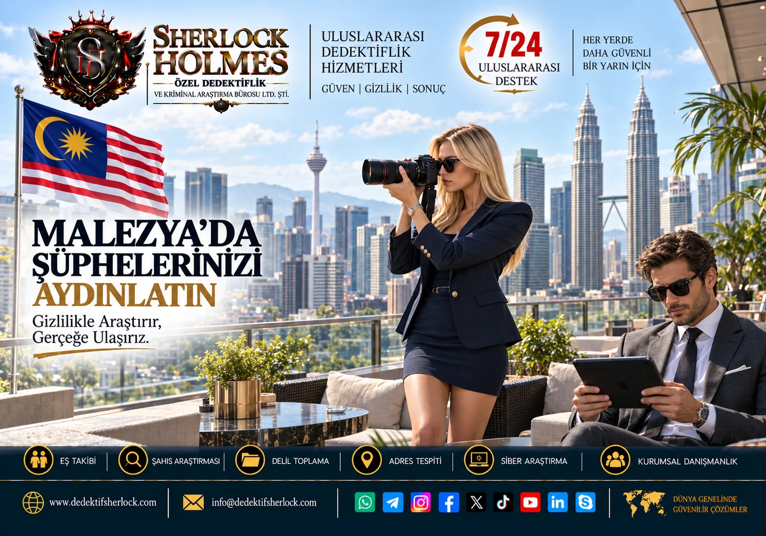 4. Malezyada Eş Takibi ve Özel Dedektiflik Hizmetleri