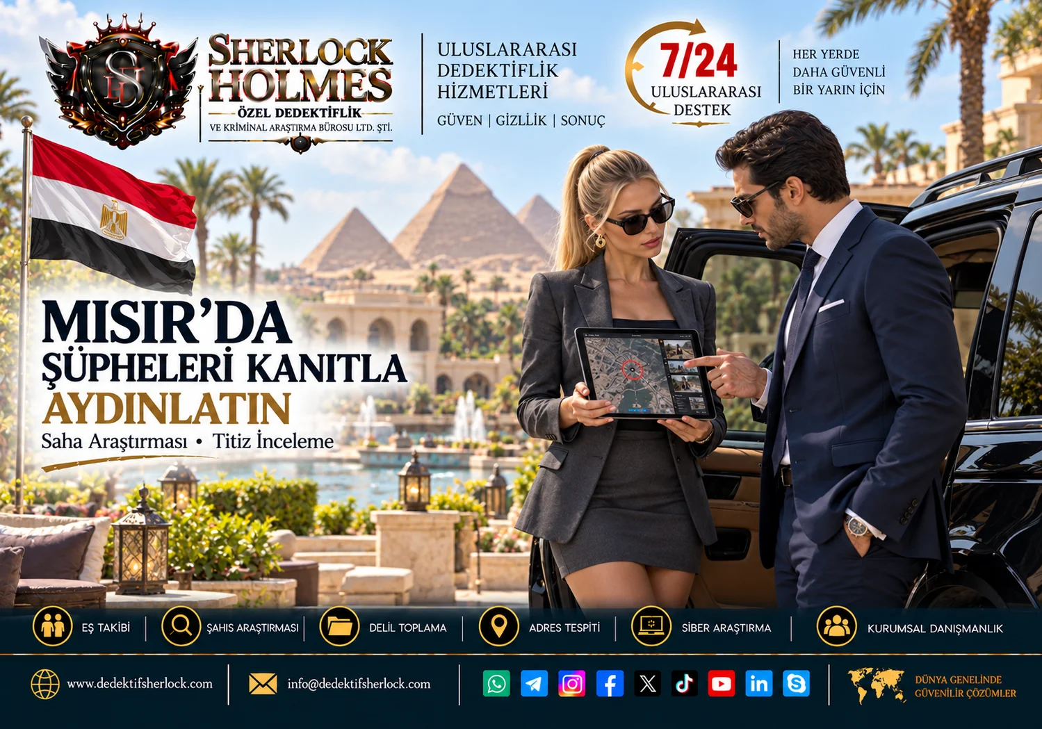 4. Mısırda Eş Takibi ve Özel Dedektiflik Hizmetleri