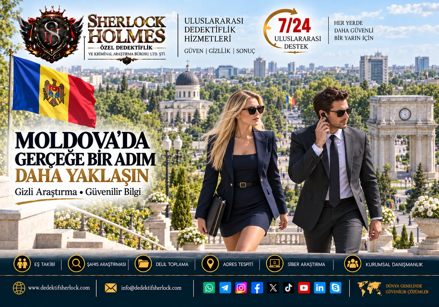 Moldova Özel Dedektiflik Hizmetleri | Profesyonel Araştırma ve Danışmanlık