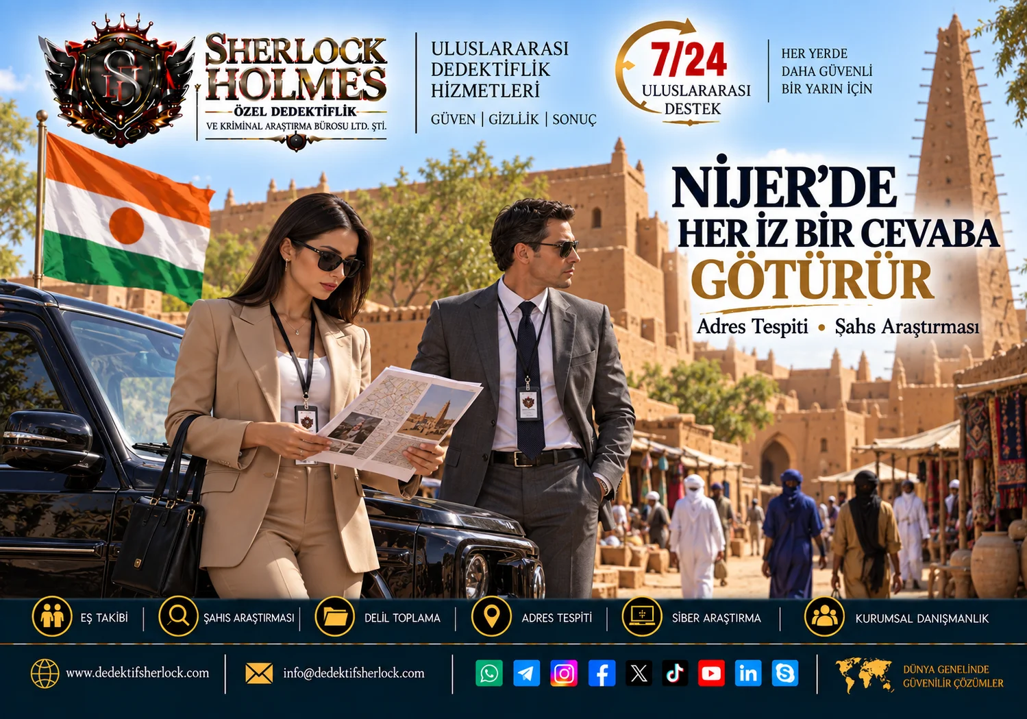 Nijer Özel Dedektiflik Hizmetleri | Profesyonel Araştırma ve Danışmanlık
