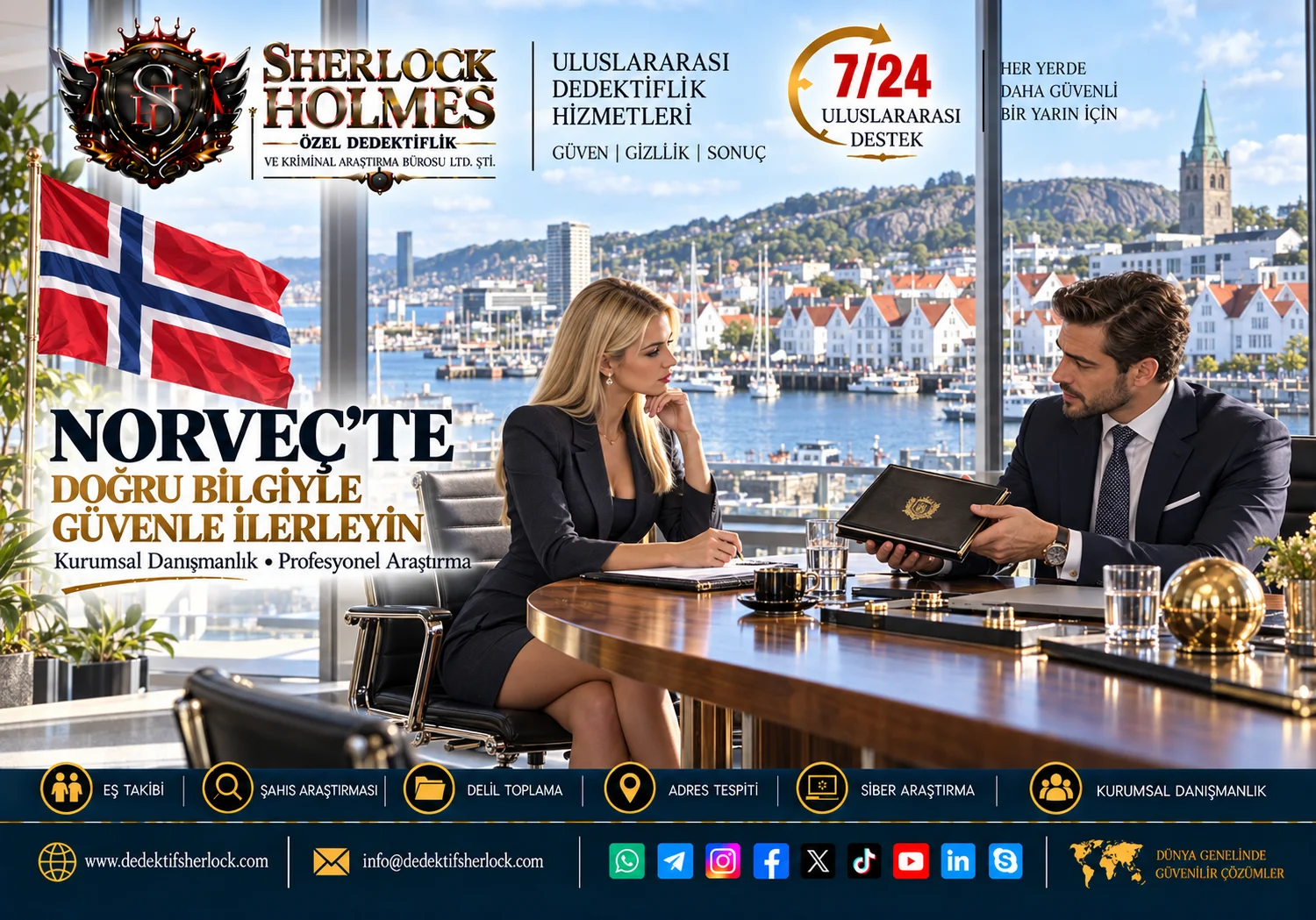 4. Norveçte Eş Takibi ve Özel Dedektiflik Hizmetleri