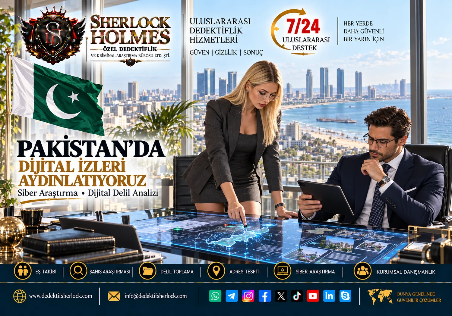 Pakistan Özel Dedektiflik Hizmetleri | Profesyonel Araştırma ve Danışmanlık