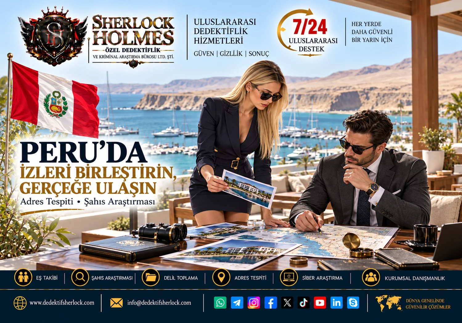 2021 yılında, Peru Kongresine Peru Özel Dedektif Genel Yasası (Proyecto de Ley 07335/2020-CR) başlıklı bir yasa teklifi sunulmuştur . Bu teklif, özel dedektiflerin lisanslandırılması, yetkileri ve sorumlulukları gibi konuları düzenlemeyi amaçlamıştır. Ancak bu teklif arşivlenmiş ve yasalaşmamıştır . Dolayısıyla, Peruda özel dedektiflik faaliyetleri halen yasal olarak düzenlenmemiş bir durumdadır .