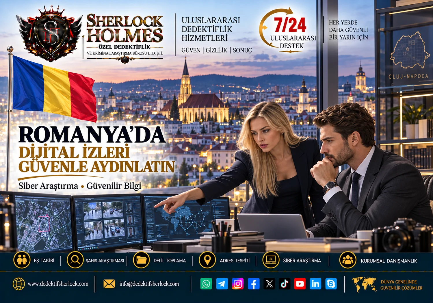 Romanya Özel Dedektiflik Hizmetleri | Profesyonel Araştırma ve Danışmanlık