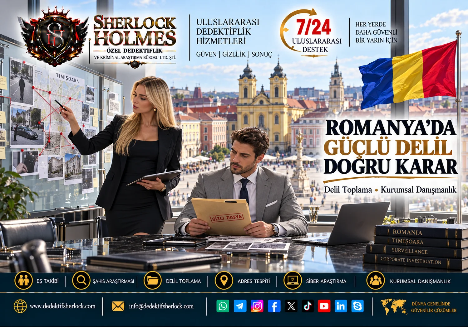 4. Romanyada Eş Takibi ve Özel Dedektiflik Hizmetleri