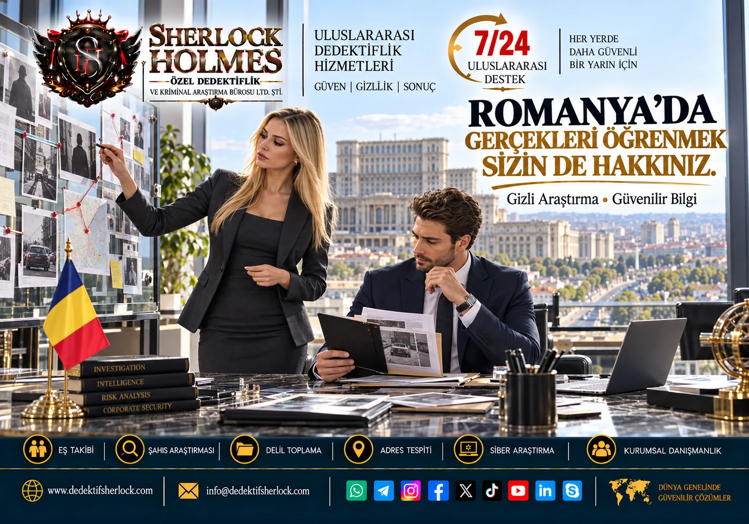 6. Romanyada Özel Dedektif Fiyatları ve Dedektiflik Ücretleri