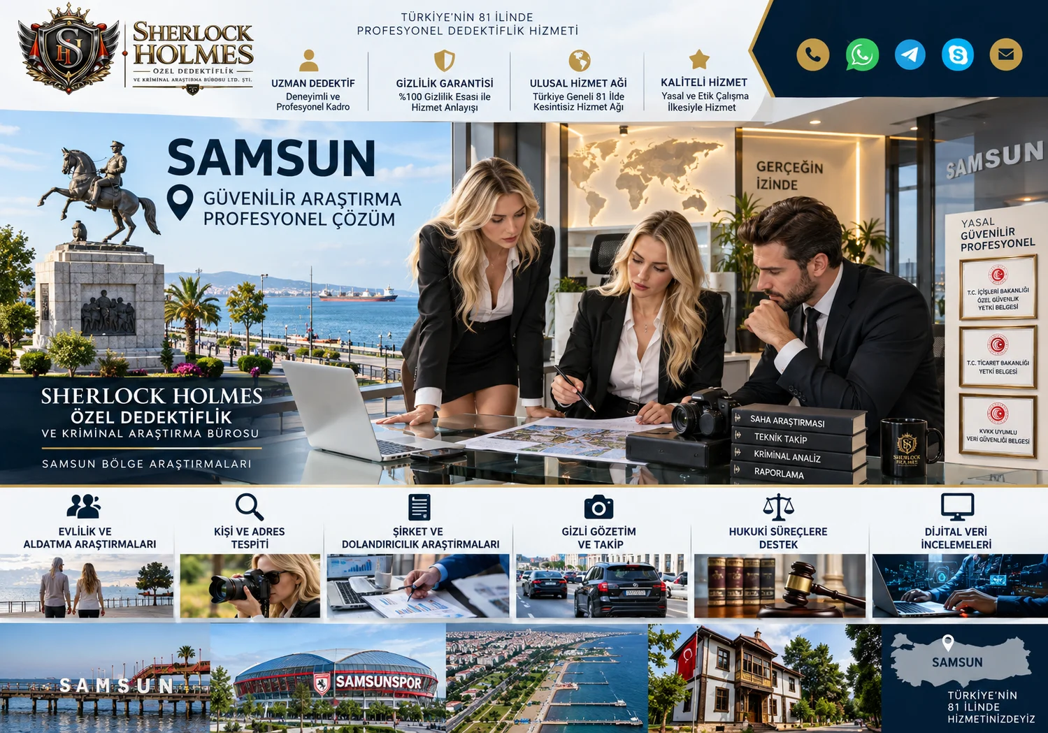 Samsun Özel Dedektiflik Sözleşmesi