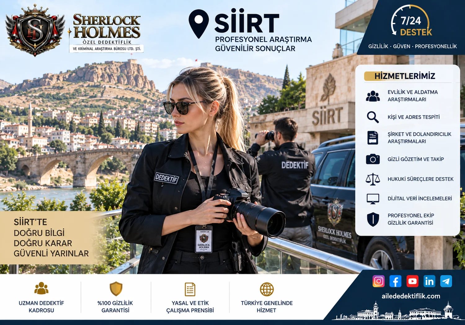 Siirt Özel Dedektiflik Sözleşmesi